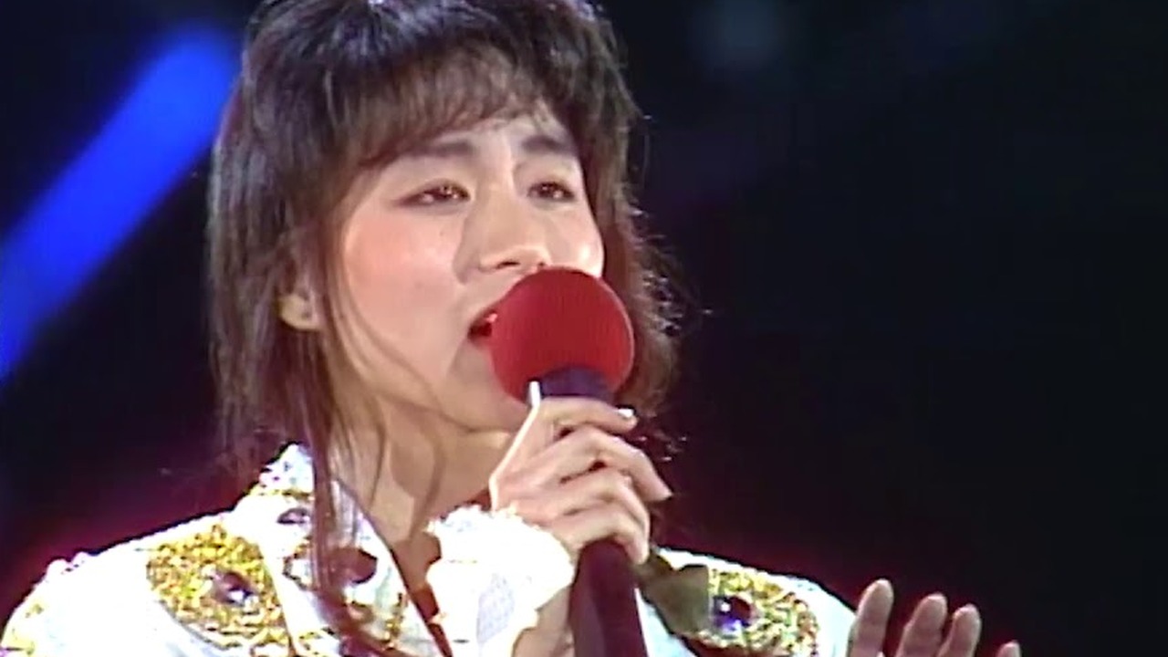 ▲ 1989년 KBS 가요톱10 5주 연속 1위 '골든컵'을 품에 안았던 이지연의 리즈 시절